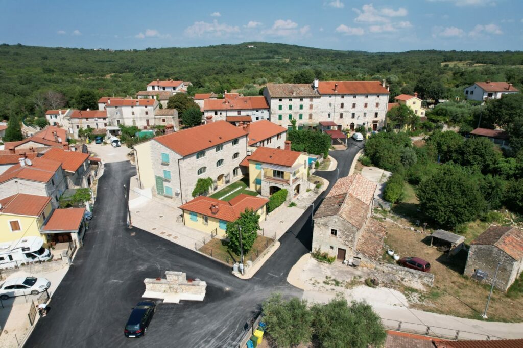 Blick von oben auf Green Resorts Bibali