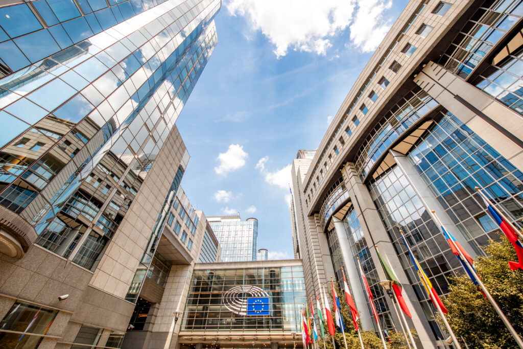 Sarah Wiener Europäisches Parlament von außen