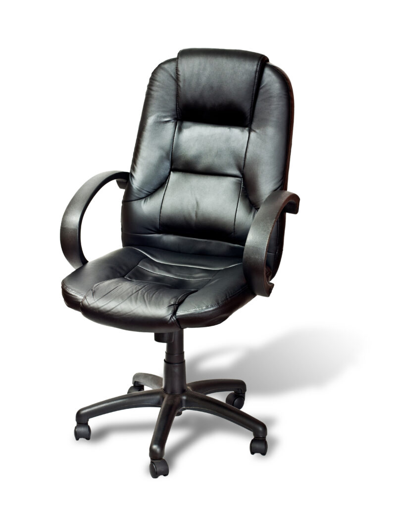 Chefsessel in schwarz