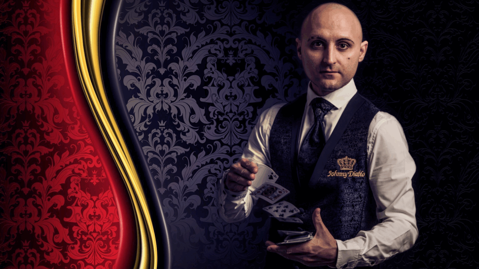 Janos Toth, bekannt als Johnny Diablo, ist ein Zauberer und Mentalist, der mit einzigartigen Showacts und beeindruckender Magie weltweit begeistert. Seine Shows bieten emotionale Erlebnisse und verblüffen das Publikum bei exklusiven Events.