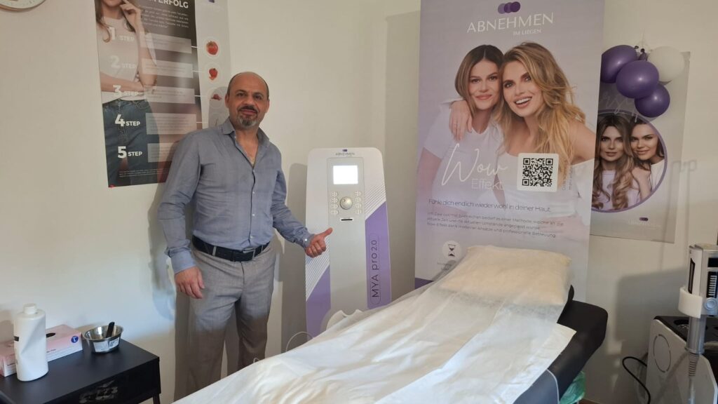 Nail Yousif von Abnehmen im Liegen Donaustadt und Innere Stadt bietet persönliche Betreuung und Unterstützung beim Abnehmen mit Fokus auf Hautstraffung, Muskelaufbau und Cellulite-Behandlung.